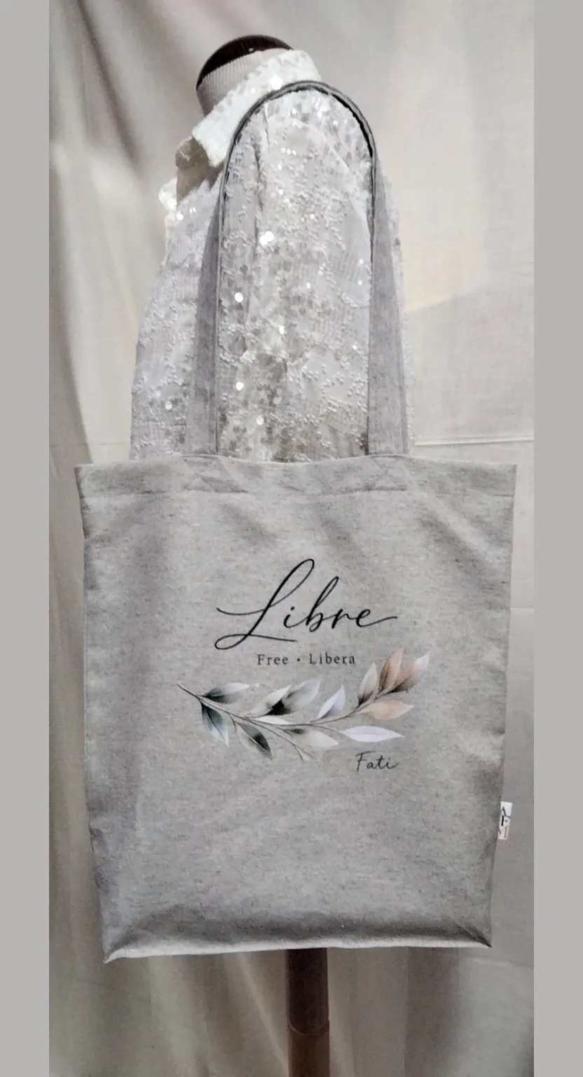 Tote personalizada libertad